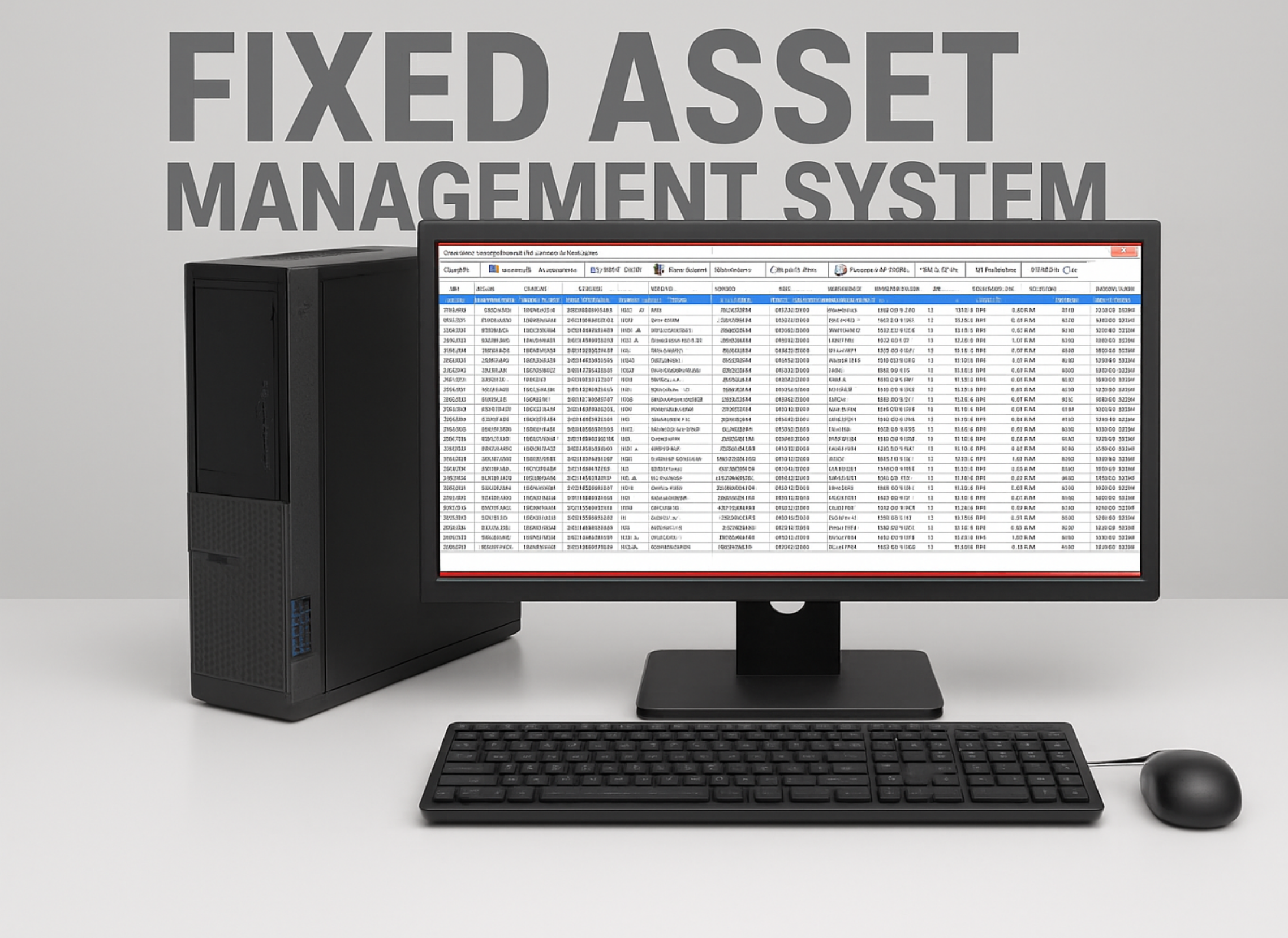 FIXED ASSET MANAGEMENT SYSTEM screenshot 1